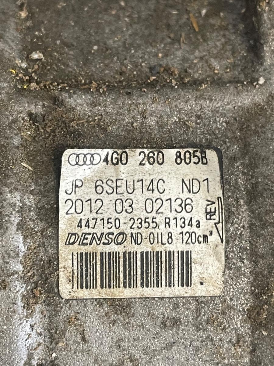 Compresor  AC AUDI A6 IV Avant 4G5, C7, 4GD 2011 - 2018 3.0TDI CDU  4G0260805B – foto 2