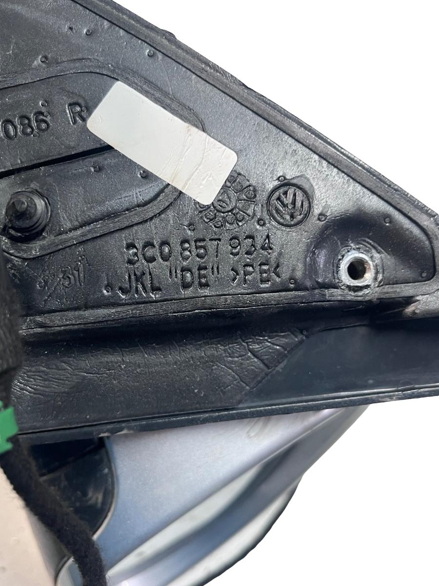 Oglinda laterala electrica portiera  dreapta fata VOLKSWAGEN PASSAT 3C2 2005 - 2010 3C0857934 – foto 4