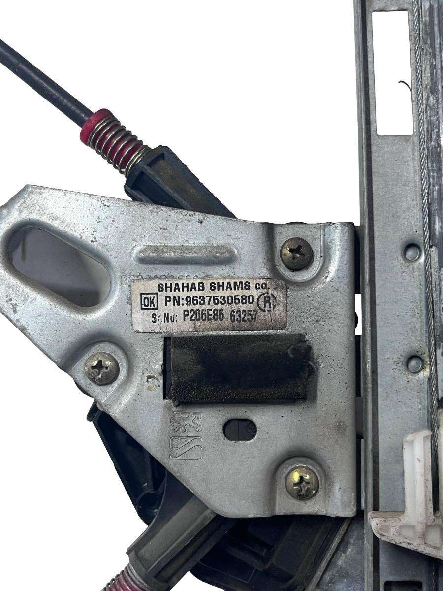 Macara Geam dreapta fata PEUGEOT 206 Berlina  2007 - > 9637530580 – foto 3