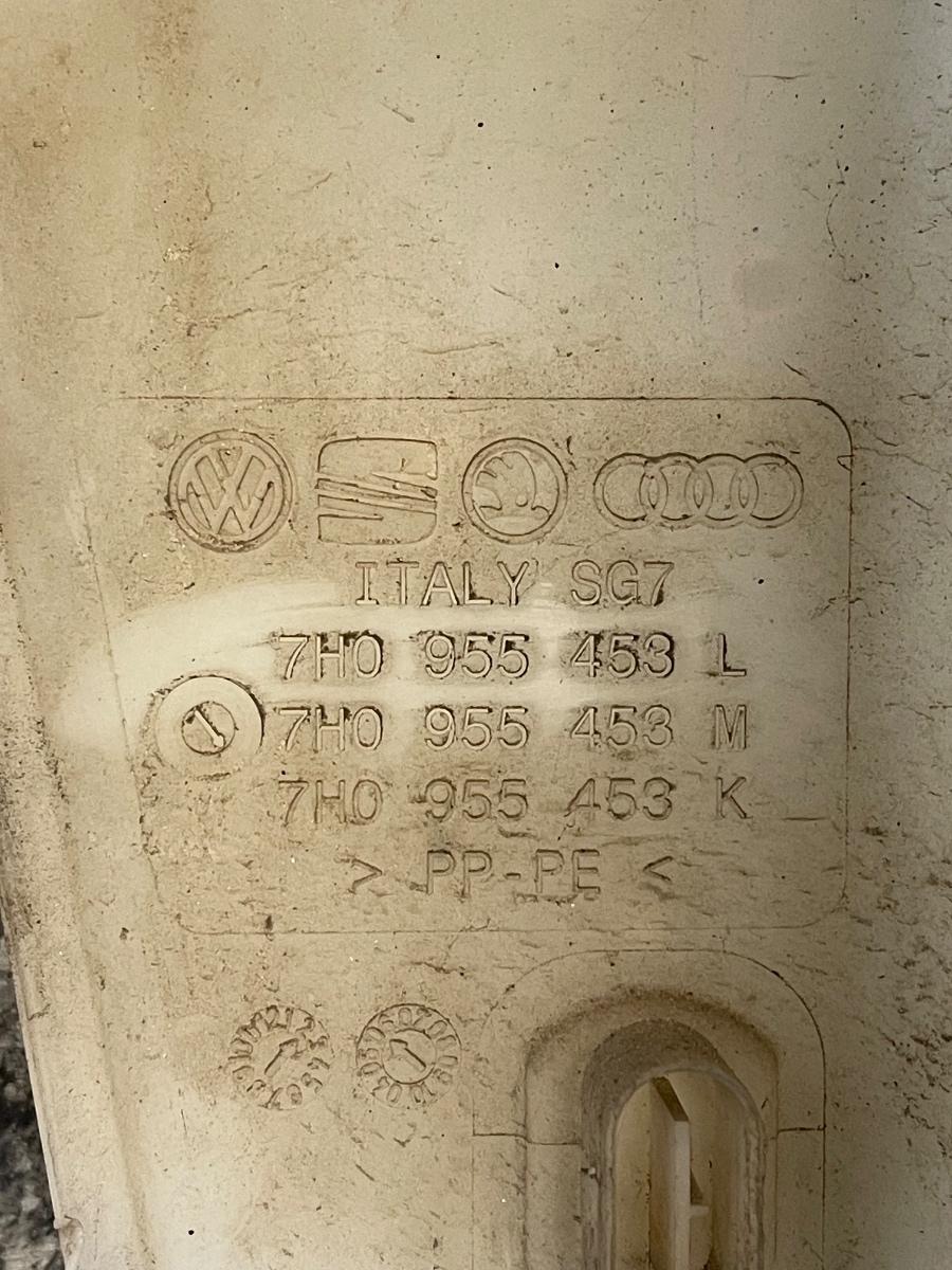 Vas/rezervor lichid de spalare parbriz VOLKSWAGEN TRANSPORTER V Box 7HA, 7HH, 7EA, 7EH 2003 - > 2.5 TDI 4motion AXD, BNZ 7H0955453L – foto 2