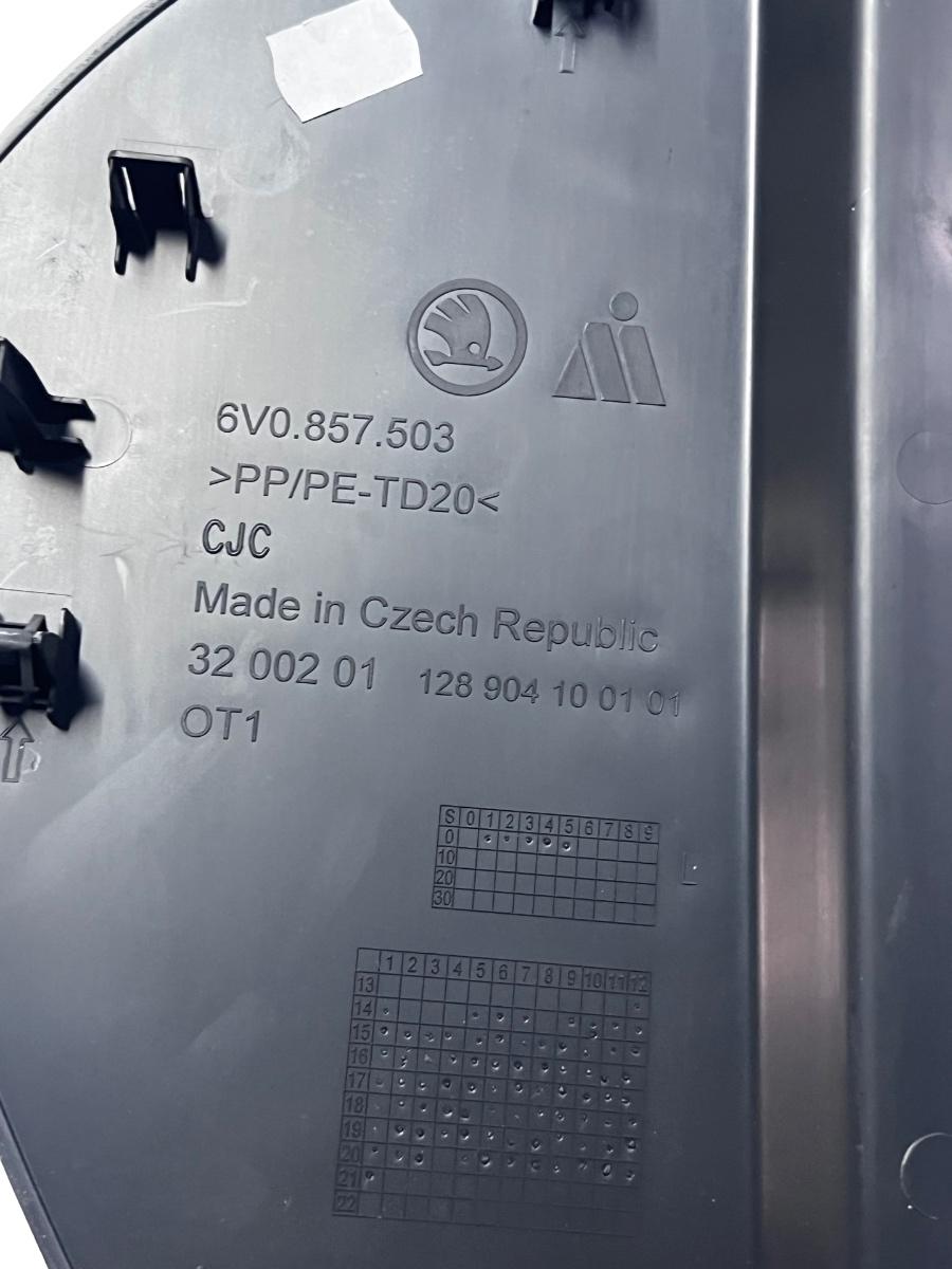 Capac lateral panou bord  SKODA FABIA III Facelift  NJ5 2022 - > 6V0857503 – foto 3
