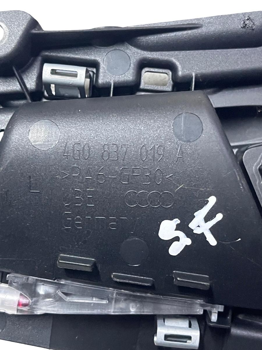 Maner interior si buton blocare usi portiera  stanga fata AUDI A6/S6 IV Berlina 4G2, C7, 4GC 2010 - 2018 4G0837019 – foto 3