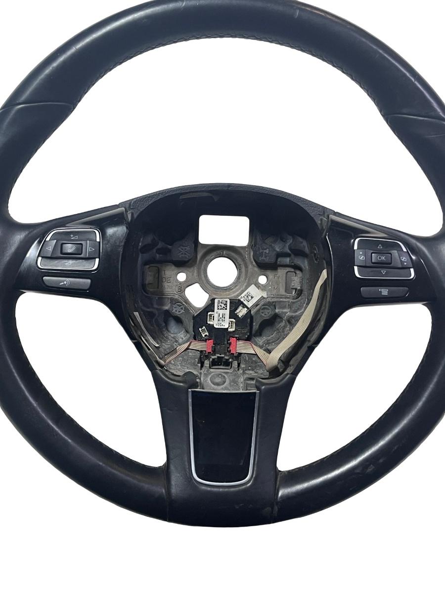 Volan din piele  VOLKSWAGEN TOUAREG (7P5, 7P6) [ 2010 - 2018 ] OEM 7p6419091 – foto 3