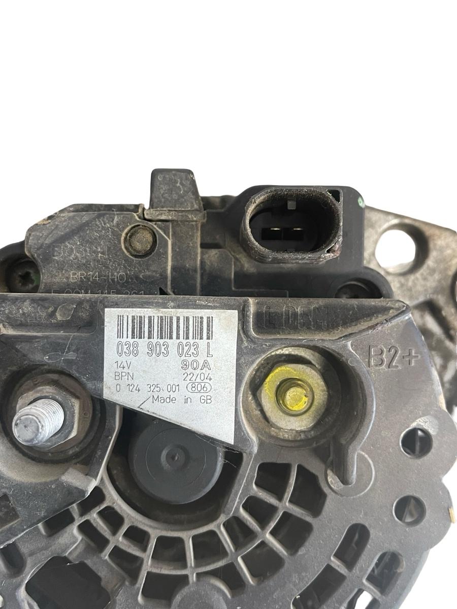 Alternator SKODA FABIA 6Y2 1999 - 2008 1.9 SDI ASY BOSCH 0124325001 038903023L – foto 3