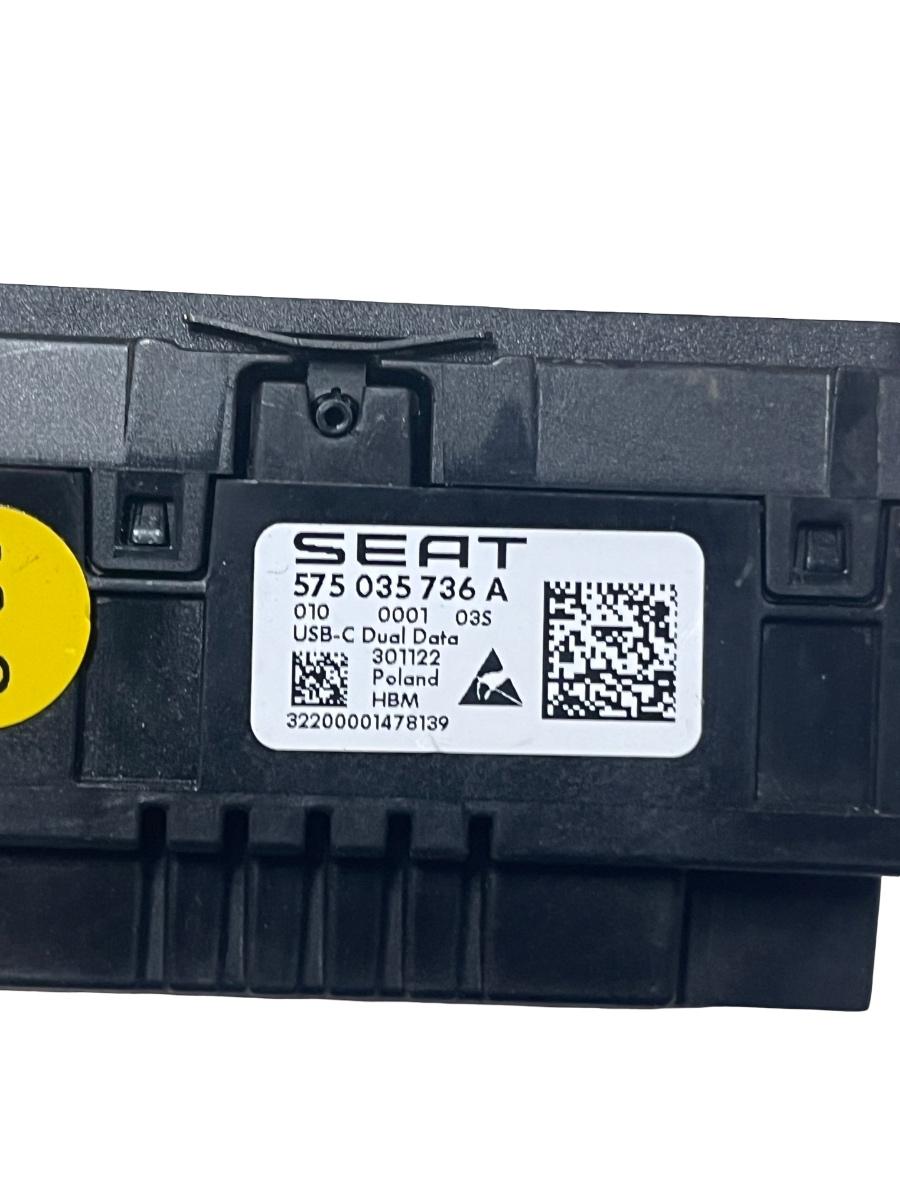 Modul dublu USB SEAT ARONA KJ7 2017 - > 575035736A – foto 3
