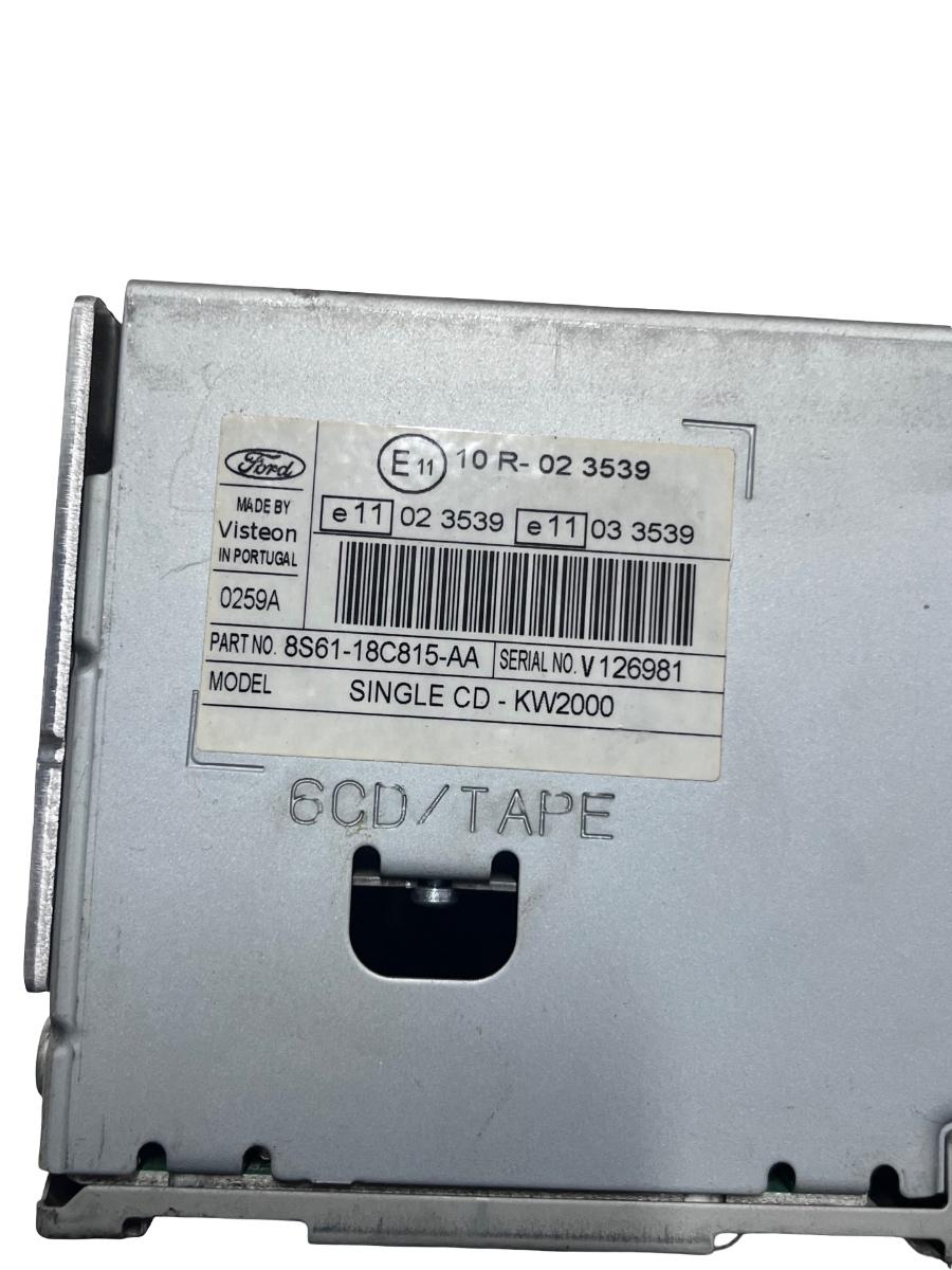 Player CD/DVD sistem de navigatie FORD FIESTA V JH_, JD_ 2001 - 2010 8S6118C815AA – foto 3