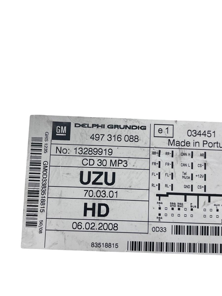 Player CD/DVD sistem de navigatie OPEL CORSA D S07 2006 - 2014 497316088 – foto 2