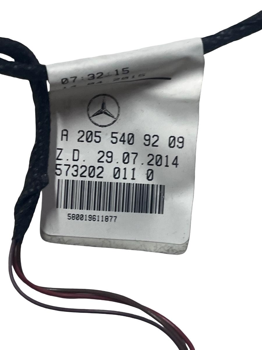 Cablaj portiera fata stanga fata MERCEDES-BENZ C-CLASS W205 2013 - > A2055409209 – foto 3