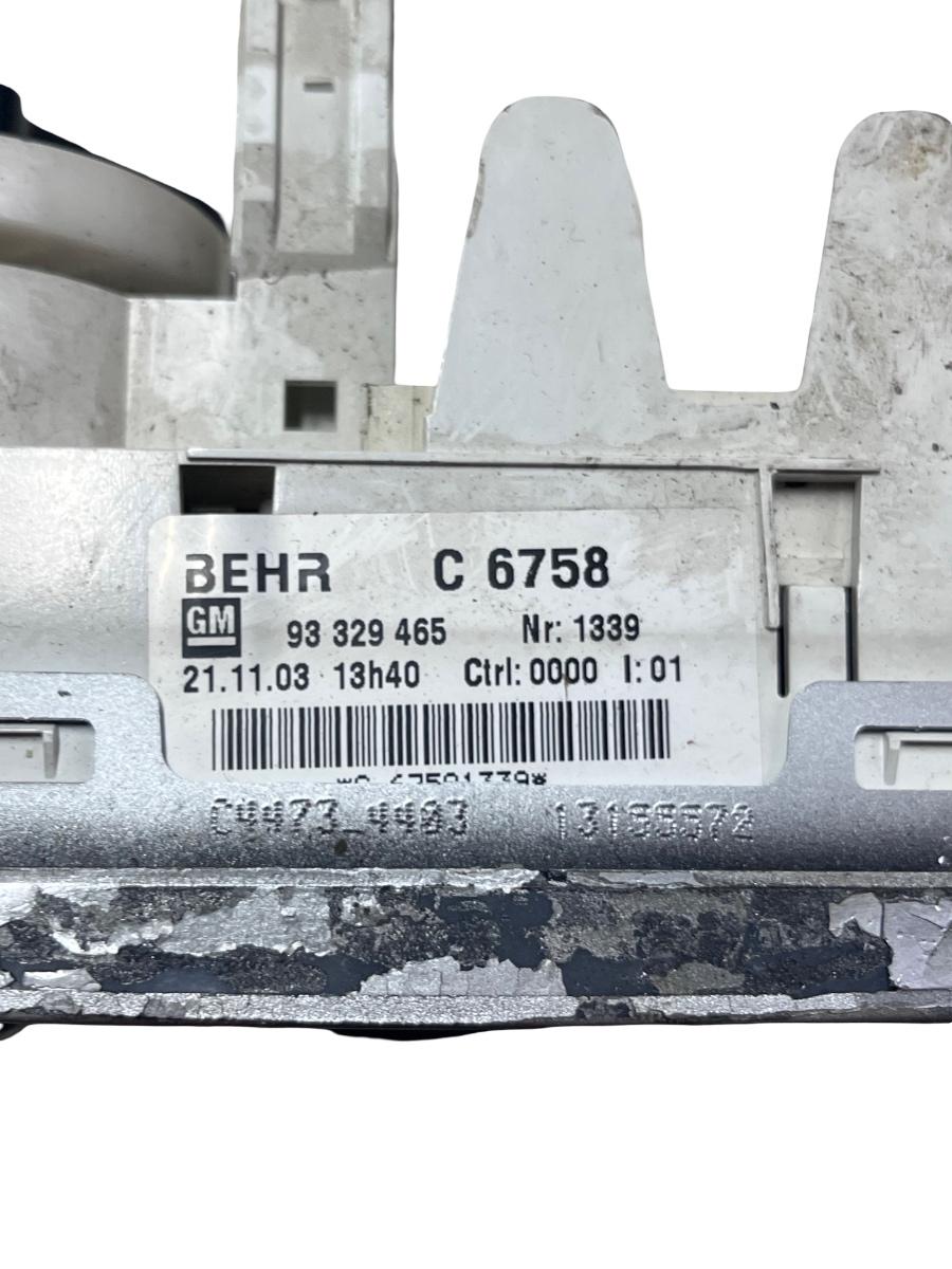 Panou Clima OPEL MERIVA X03 2003 - 2010 93329465 – foto 3