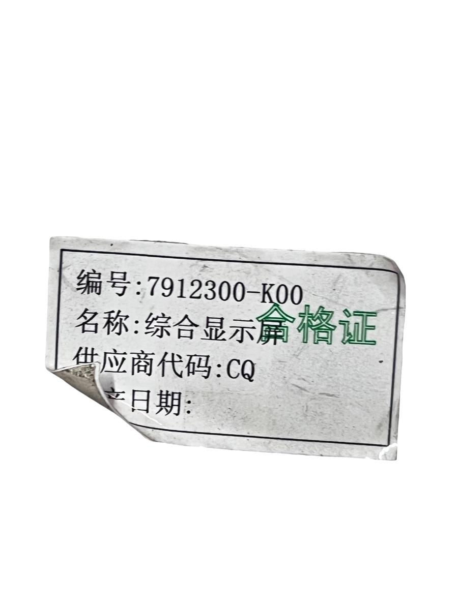 Display bord GREAT WALL HOVER π 2006 - > 7912300-K00 – foto 2
