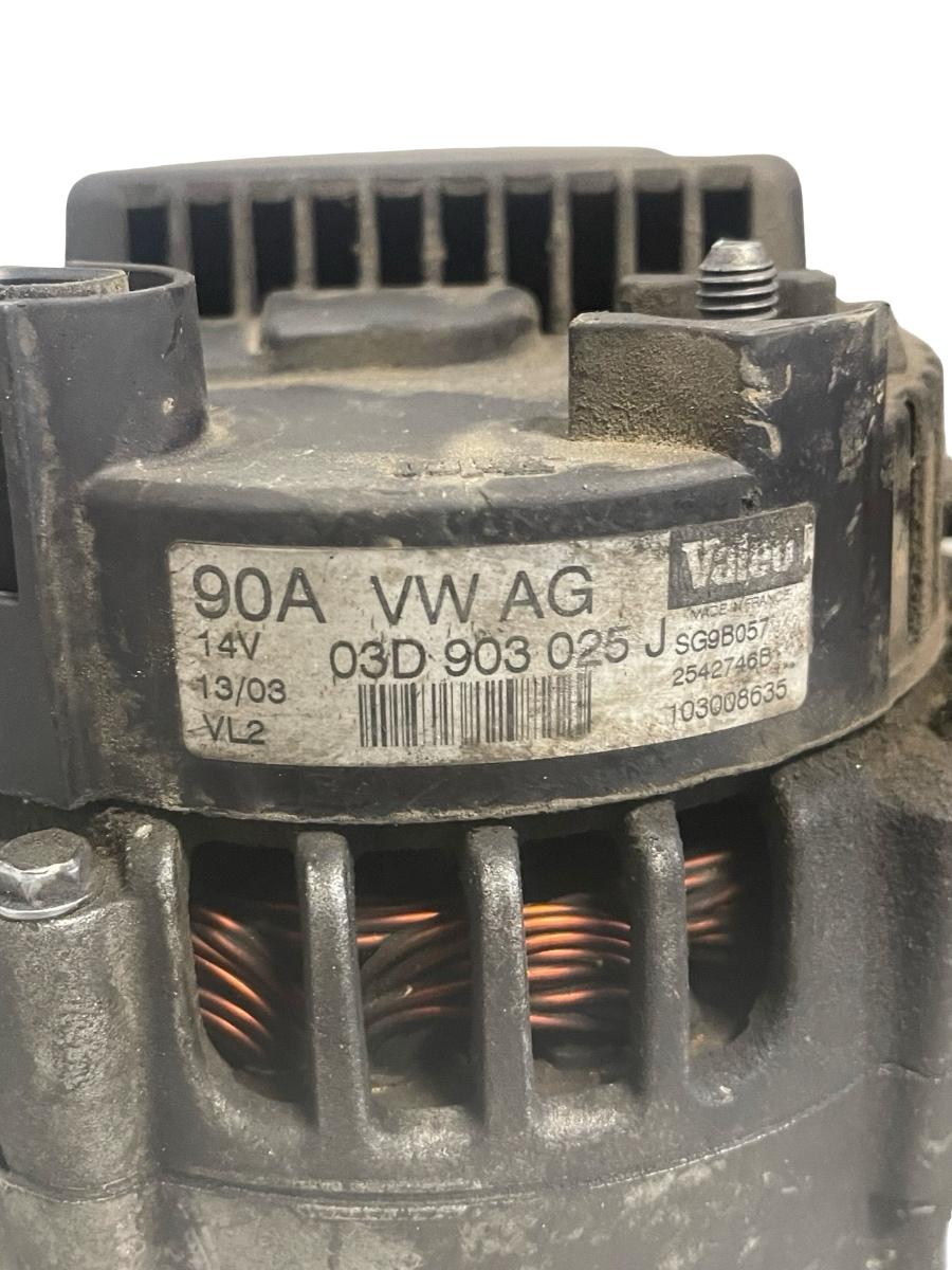 Alternator SKODA FABIA 6Y2 1999 - 2008 1.2 AZQ 03D903025J – foto 3