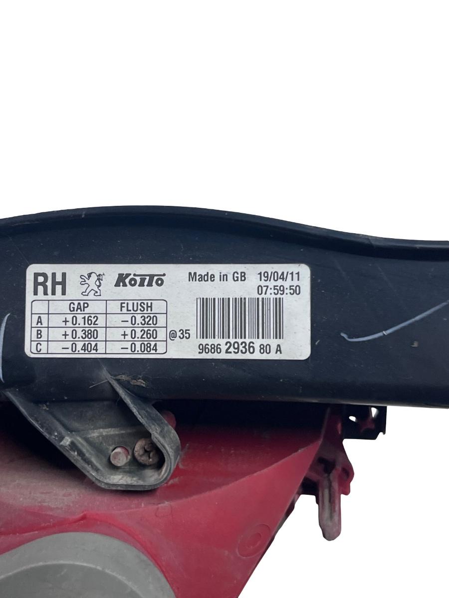 Lampa spate / Stop dreapta spate PEUGEOT 508 Berlina 8D_ 2010 -> 9686293680A – foto 5