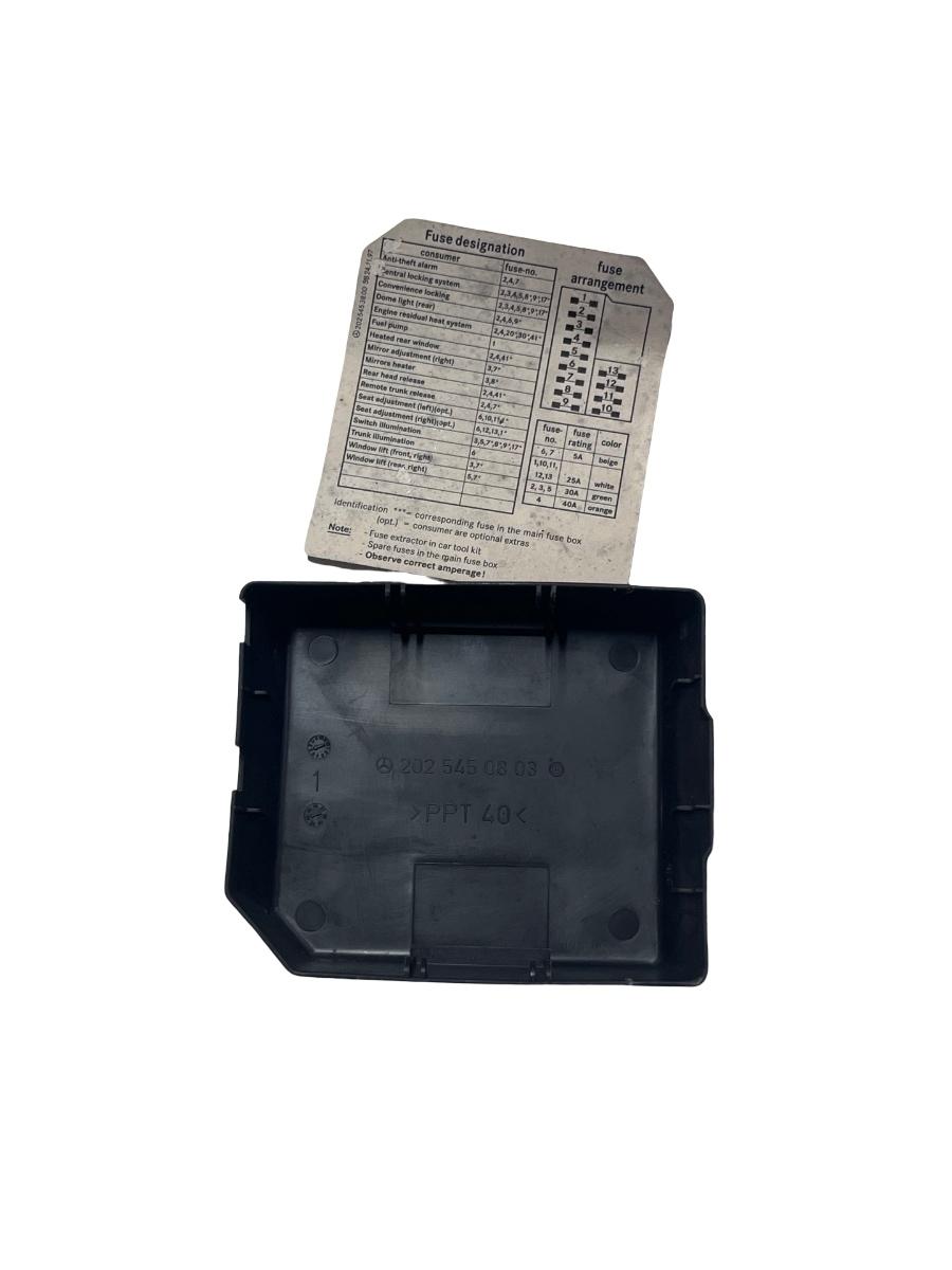 Capac tablou de sigurante MERCEDES-BENZ C-CLASS W202 1993 - 2000 2025450803 – foto 2