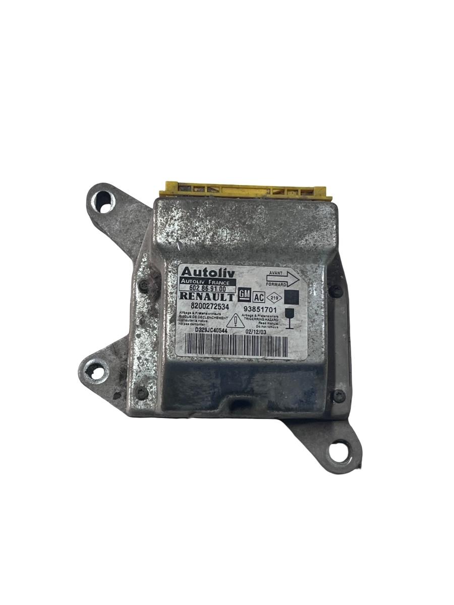 Calculator airbag RENAULT TRAFIC II Bus JL 2001 -> 8200272534