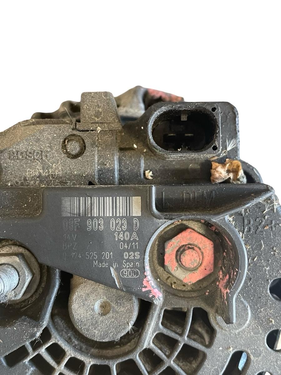 Alternator SEAT TOLEDO IV KG3 2012 -> 1.2 TSI CBZ 03F903023D – foto 2