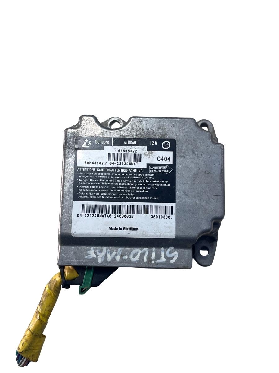 Calculator airbag FIAT STILO 192_ 2001 - 2010 5WK43162