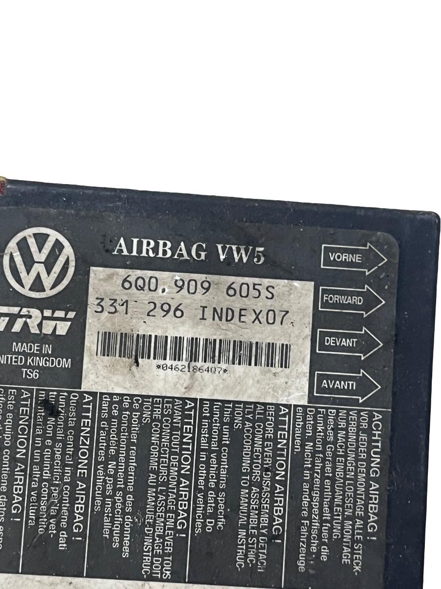 Calculator airbag VOLKSWAGEN POLO 9N_ 2001 - 2012 6Q0909605S – foto 3