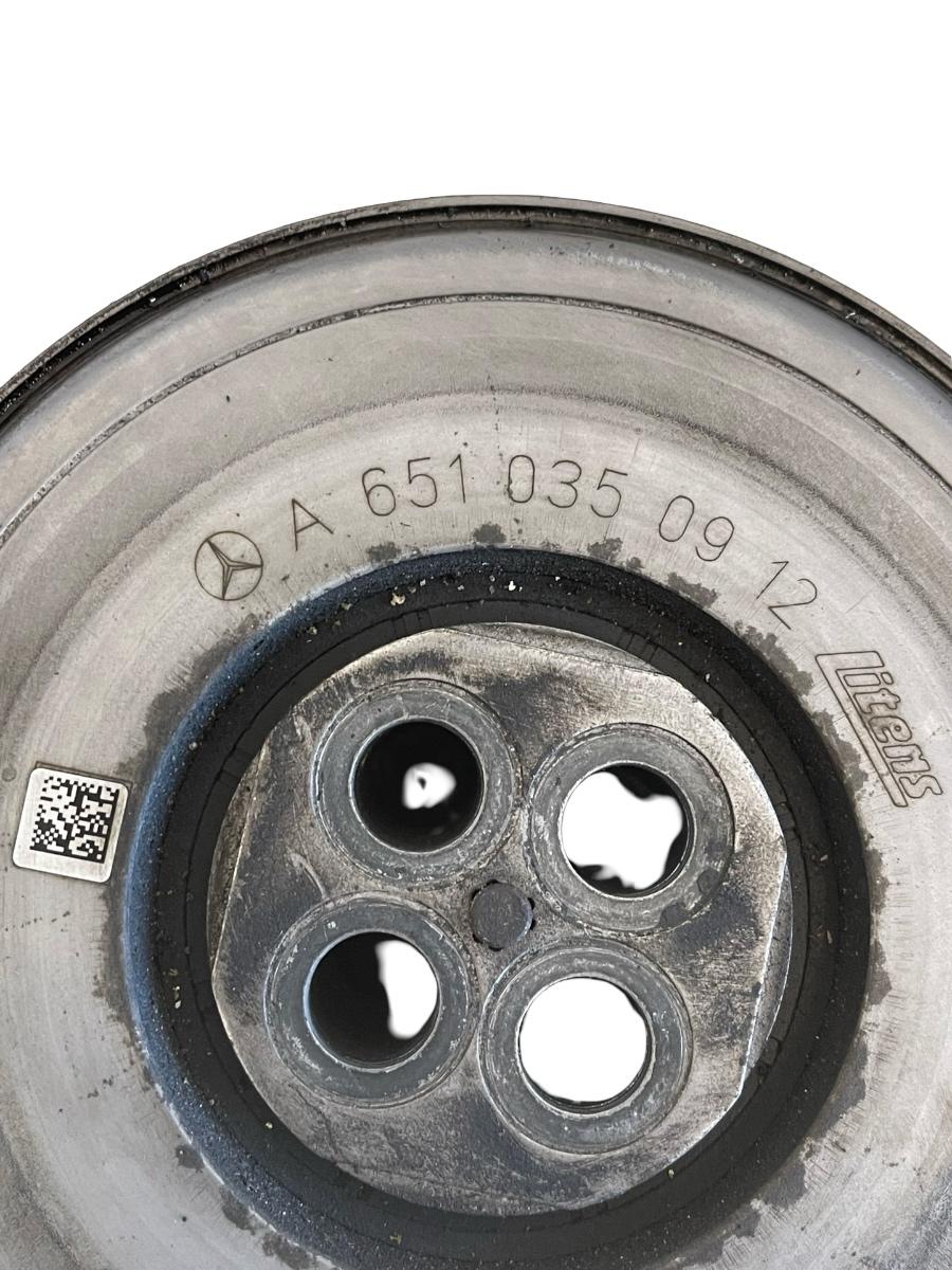 Fulie vibrochen MERCEDES-BENZ C-CLASS W204 2007 - 2014 2.2 C 200 CDI OM 651.913 A6510350912 – foto 2