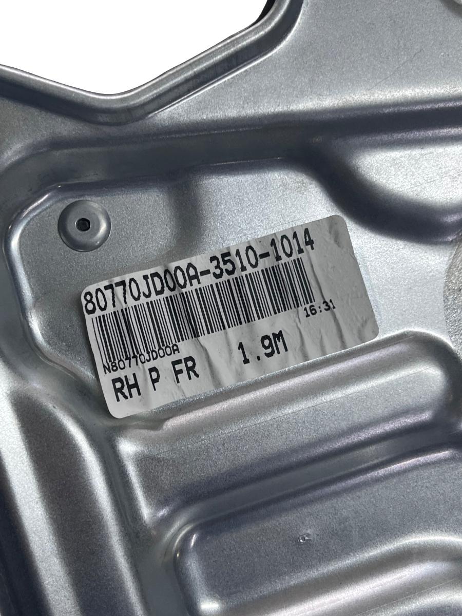 Macara Geam dreapta fata NISSAN QASHQAI / QASHQAI +2 I J10, JJ10 2006 - 2014 80770JD00A – foto 3