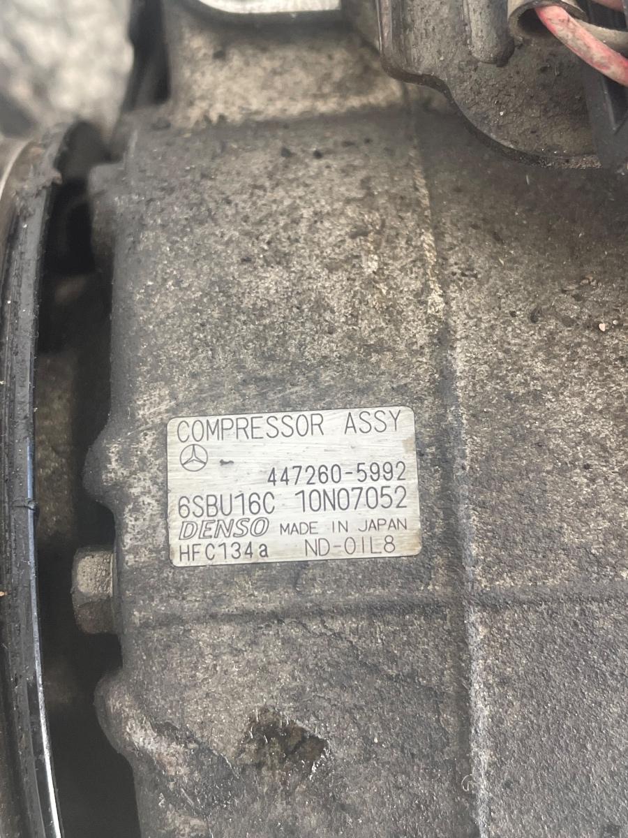 Compresor AC MERCEDES-BENZ C-CLASS W204 2007 - 2014 2.2 C 200 CDI OM 651.913 447260-5992 – foto 4