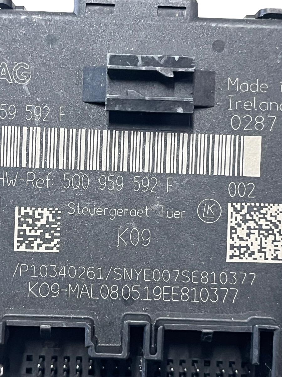 Modul/unitate de control portiera dreapta fata VOLKSWAGEN TIGUAN AD1 2016 -> 5Q0959592F – foto 3