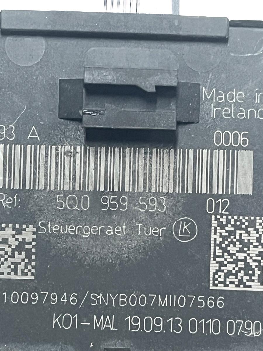 Modul usa dreapta fata AUDI A3 Sportback 8VA, 8VF 2012 -> 5Q0959593 – foto 3