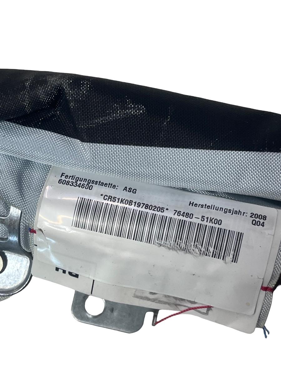 Airbag cortina dreapta fata OPEL AGILA B H08 2008 - 2014 76480-51K00 – foto 3
