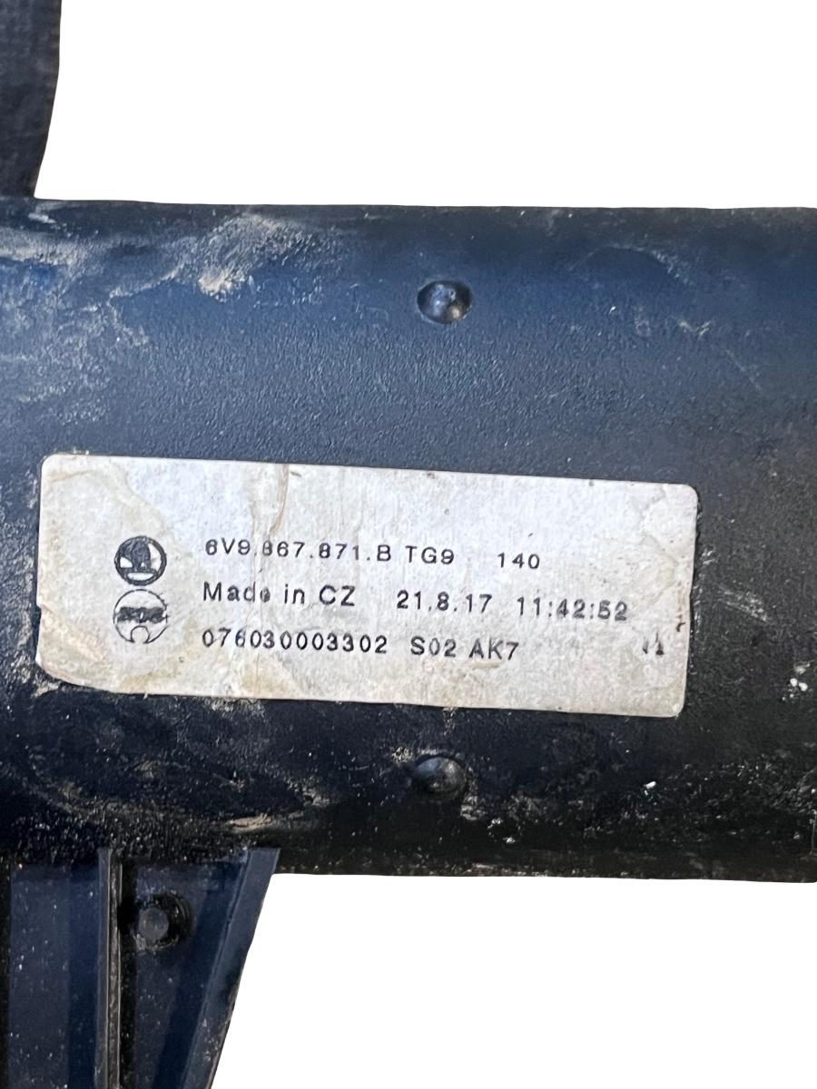 Rulou acoperire portbagaj SKODA FABIA III Break Estate NJ5 2014 -> 6V9867871B – foto 2