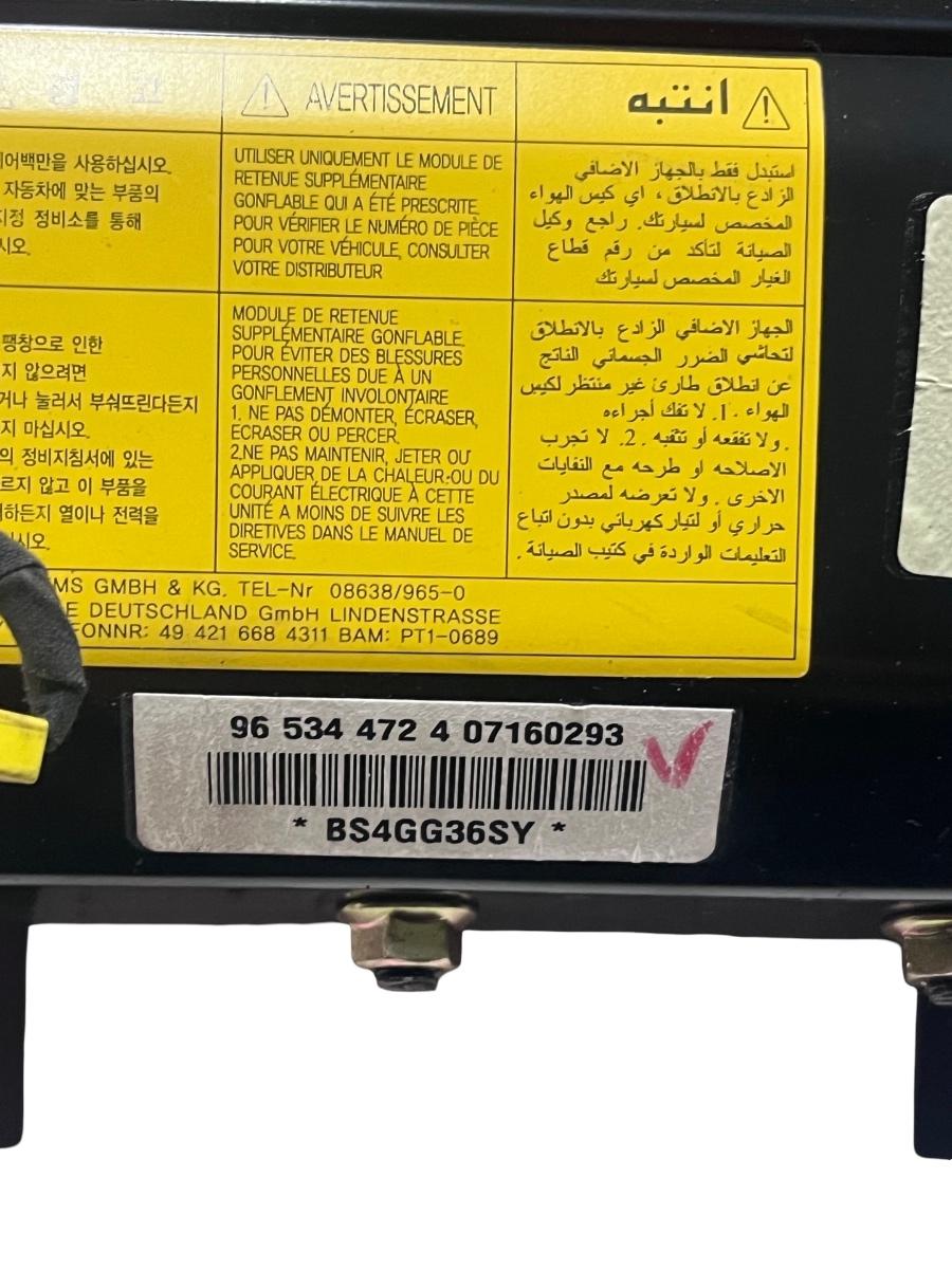Airbag pasager CHEVROLET KALOS 2005 -> 965344724 – foto 3
