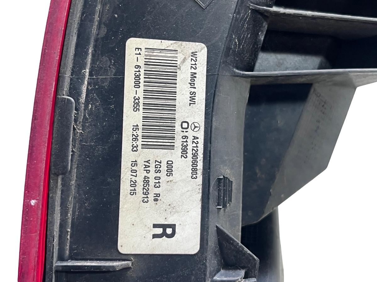 Lampa spate / Stop dreapta spate MERCEDES-BENZ E-CLASS W212 Facelift 2009 -> A2129060803 – foto 5