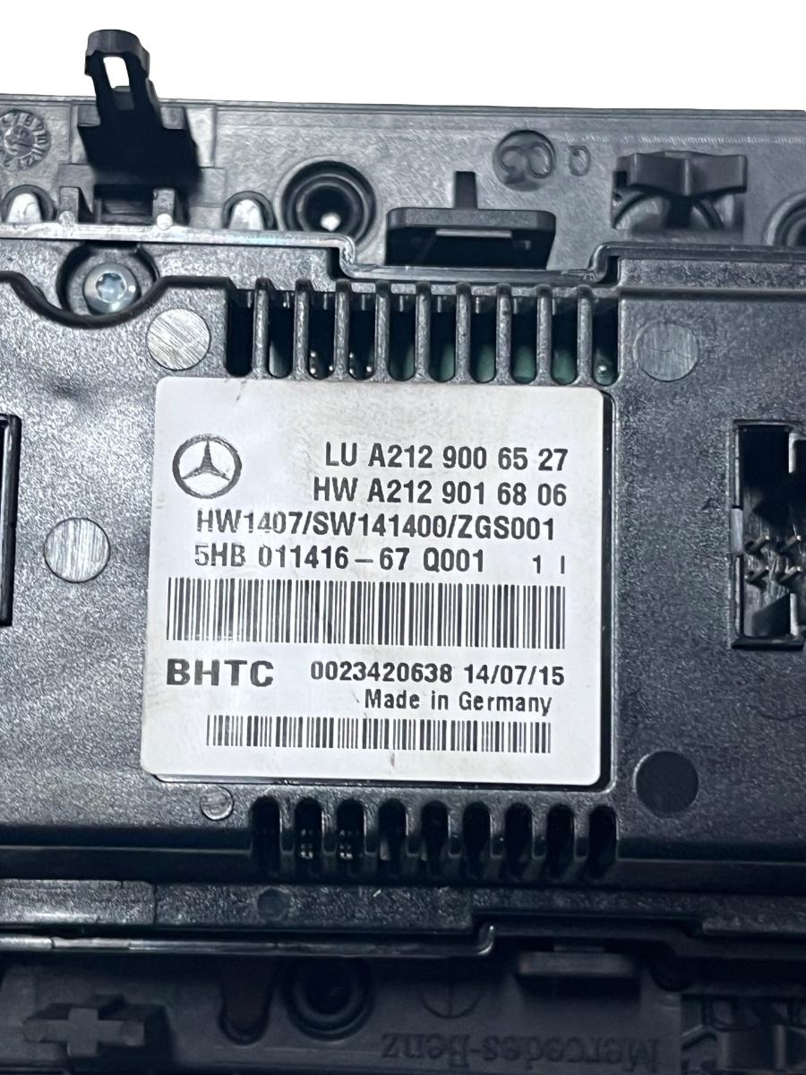 Panou Clima MERCEDES-BENZ E-CLASS W212 2015 Facelift -> A2129006527 – foto 2