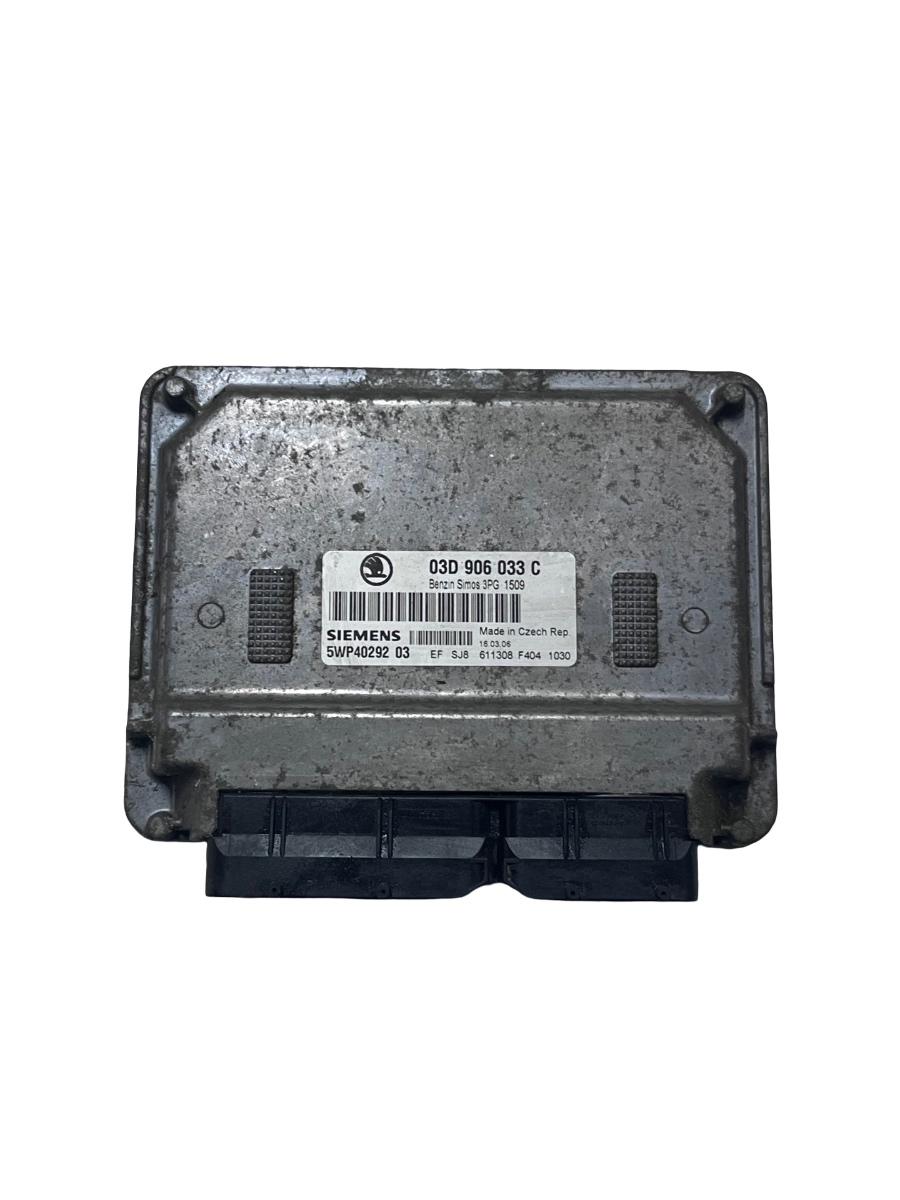 ECU Calculator motor SKODA FABIA 6Y2 1999 - 2008 SIEMENS 5WP4029203 03D906033C