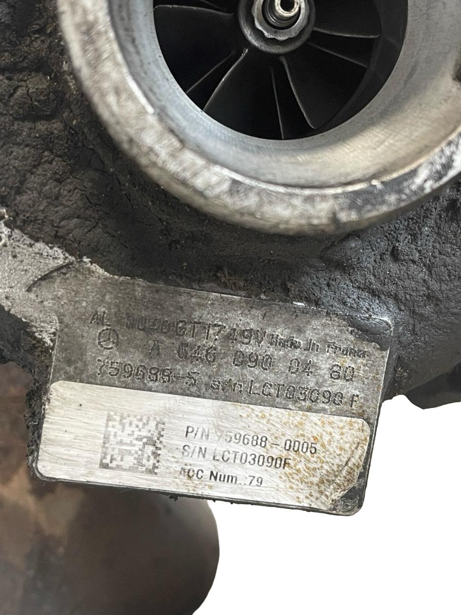 Turbina *EURO4* MERCEDES-BENZ SPRINTER 3-t Box 906 2006 -> 2.1 211 CDI OM 646.985 759688-5 A6460900460 – foto 4