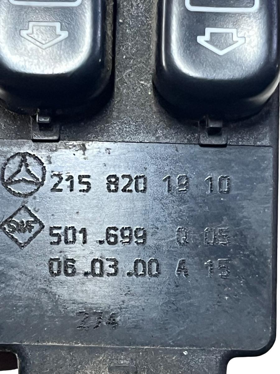 Butoane geamuri electrice MERCEDES-BENZ S-CLASS Coupe C215 1999 - 2006 2158201910 – foto 3