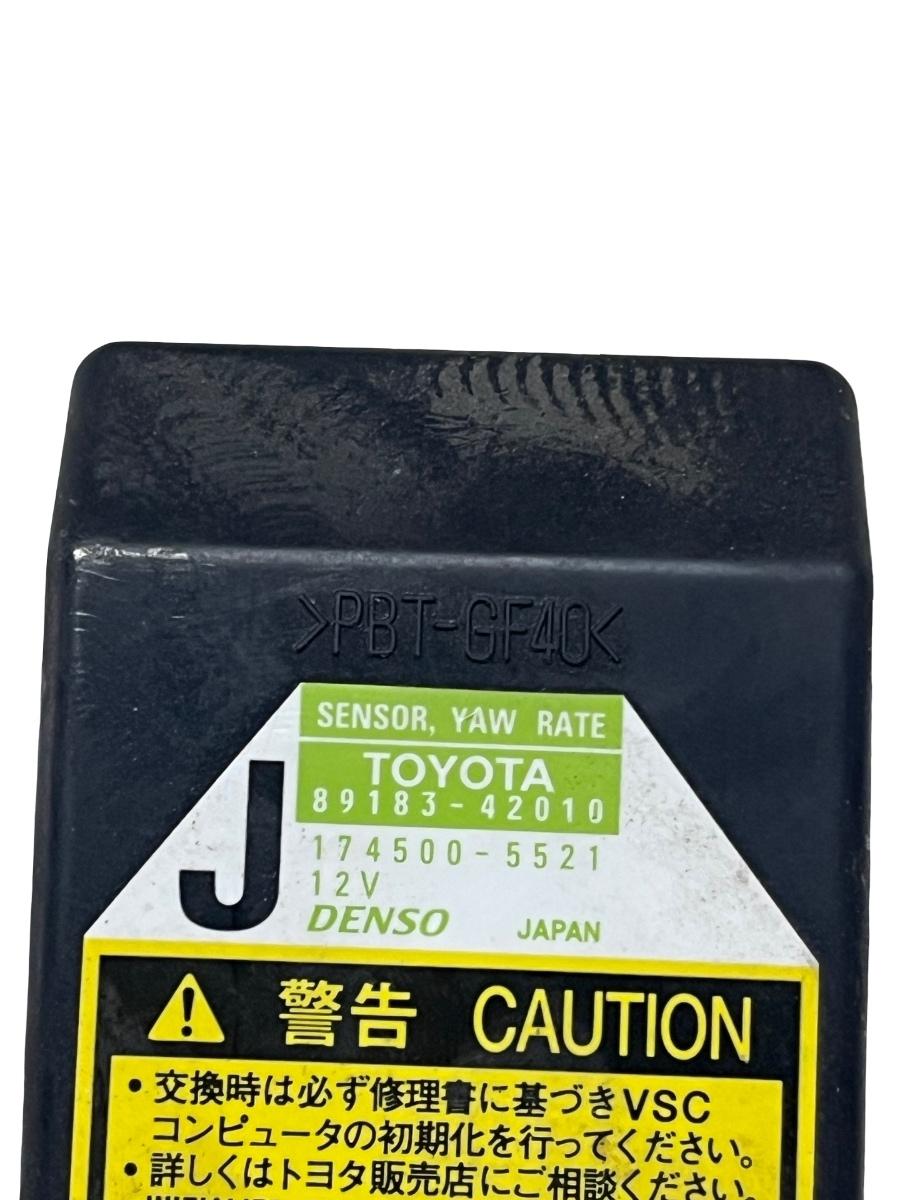 Senzor ESP de viteza la viraje TOYOTA RAV 4 III _A3_ 2005 - 2013 89183-42010 – foto 3