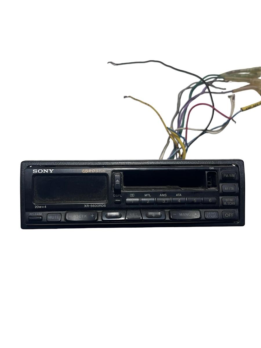 Radio Vintage SONY XR-5600RDS AUDI 100 Avant III 44, 44Q, C3 1982 - 1990 XR-5600RDS