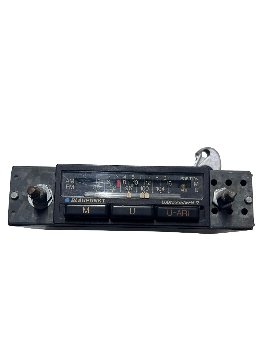 Radio auto vintage BLAUPUNKT LUDWIGSHAFEN 12 PORSCHE 924 1975 - 1989 D82501031