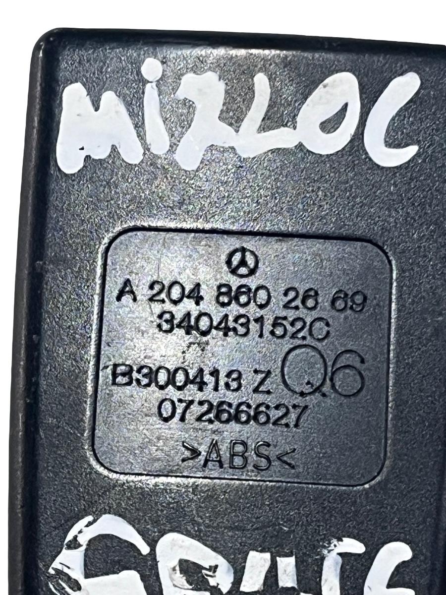 Pretensionare centura de siguranta mijloc (spate) MERCEDES-BENZ C-CLASS W204 2007 - 2014 A2048602669 – foto 3
