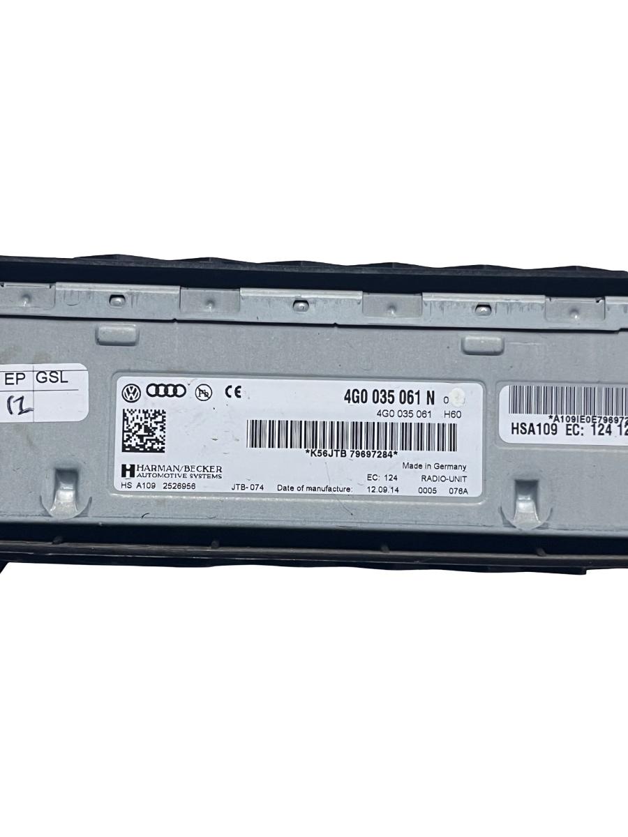 Unitate audio AUDI A8 III 4H2, 4H8, 4HC, 4HL 2009 - 2018 4G0035061N – foto 3
