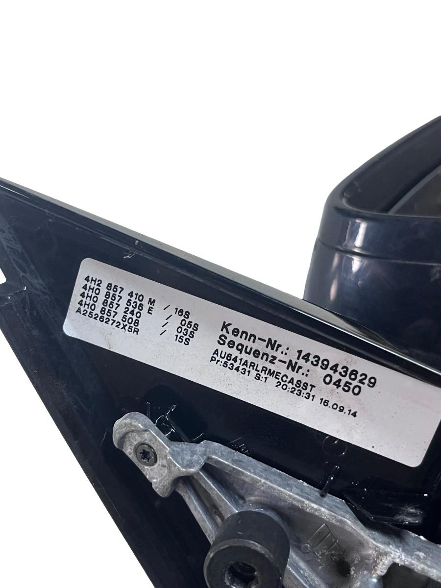Oglinda laterala electrica portiera dreapta fata (UK ) AUDI A8 III 4H2, 4H8, 4HC, 4HL 2009 - 2018 4H2857410M (14 PINI ) – foto 4