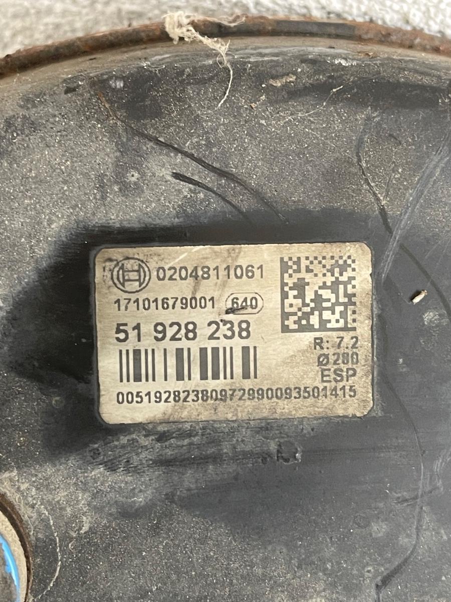 Tulumba frana FIAT DUCATO Box 250, 290 2006 -> 2.3D 51928238 – foto 3