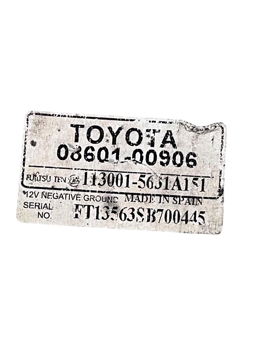 Magazie CD TOYOTA PRIUS Saloon _W1_ 2000 - 2004 08601-00906 – foto 4