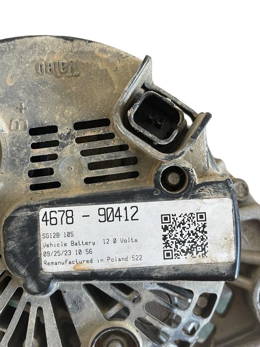 Alternator DACIA DUSTER 2010 -> 1.5DCI K9K-J8 4678-90412 – foto 2