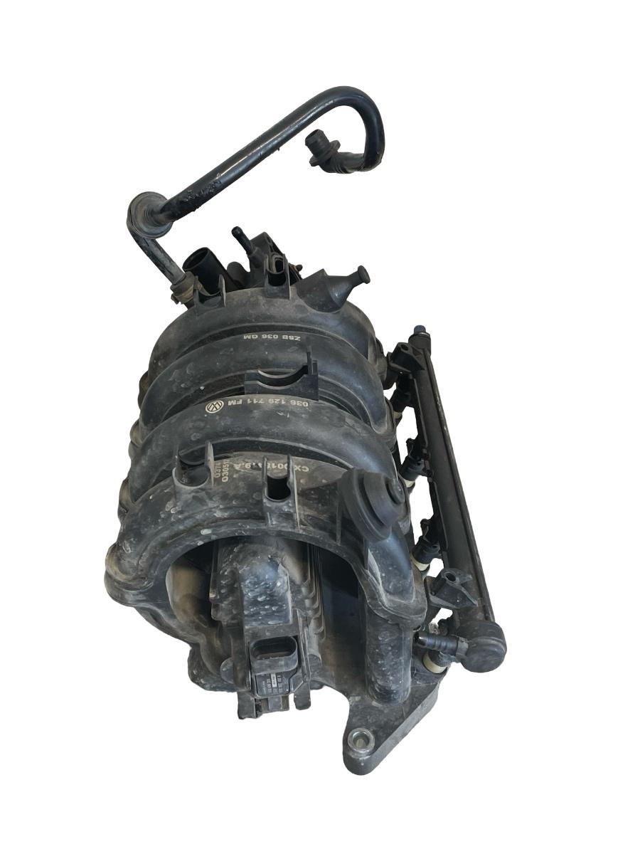Galerie de admisie + rampa + injectoare SEAT IBIZA IV 6L1 2002 - 2009 1.4 16V BBY 036129711FM