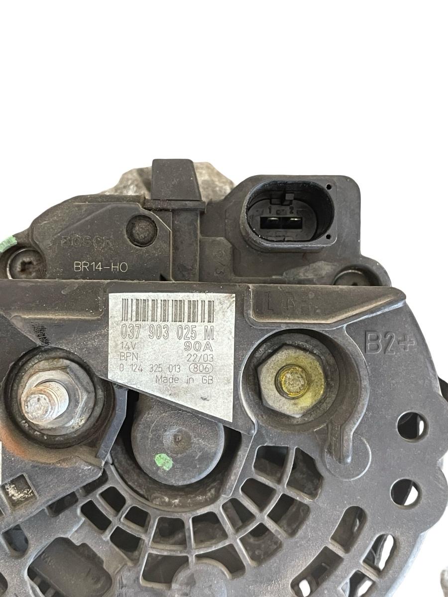 Alternator SEAT IBIZA IV 6L1 2002 - 2009 1.4 16V BBY 037903025M – foto 2
