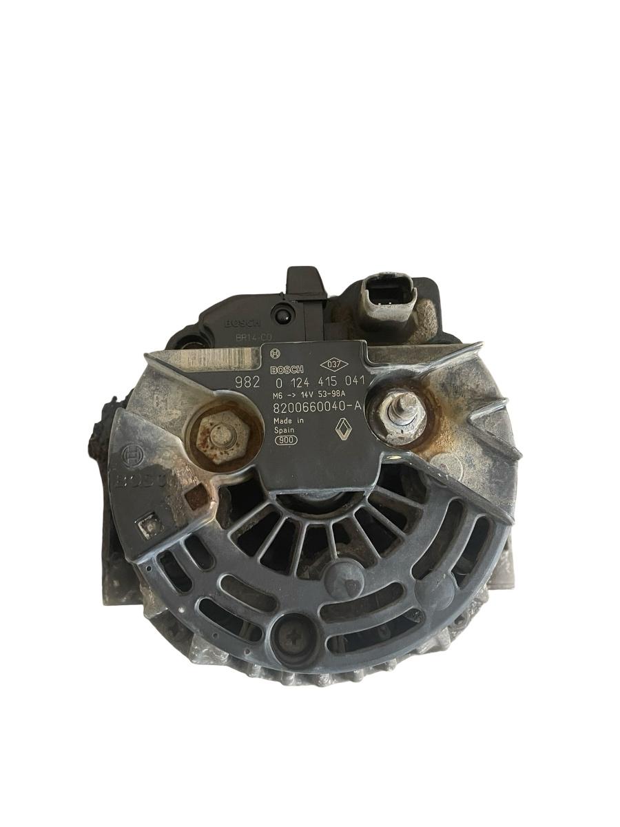 Alternator RENAULT Symbol II [ 2008 - 2013 ] 1.4i 0124415041