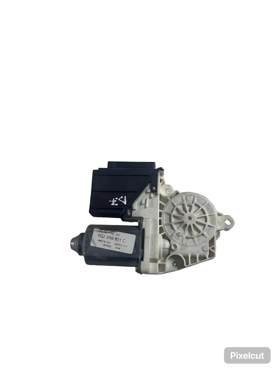 Motoras geam dreapta fata ( 2 USI ) SEAT IBIZA IV 6L1 2002 - 2009 6Q2959801C
