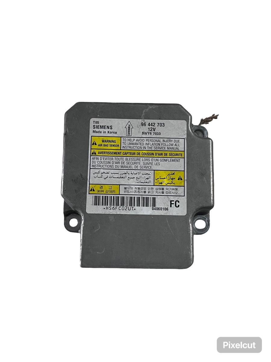 Calculator airbag CHEVROLET AVEO Hatchback T200 2003 - 2008 96442703