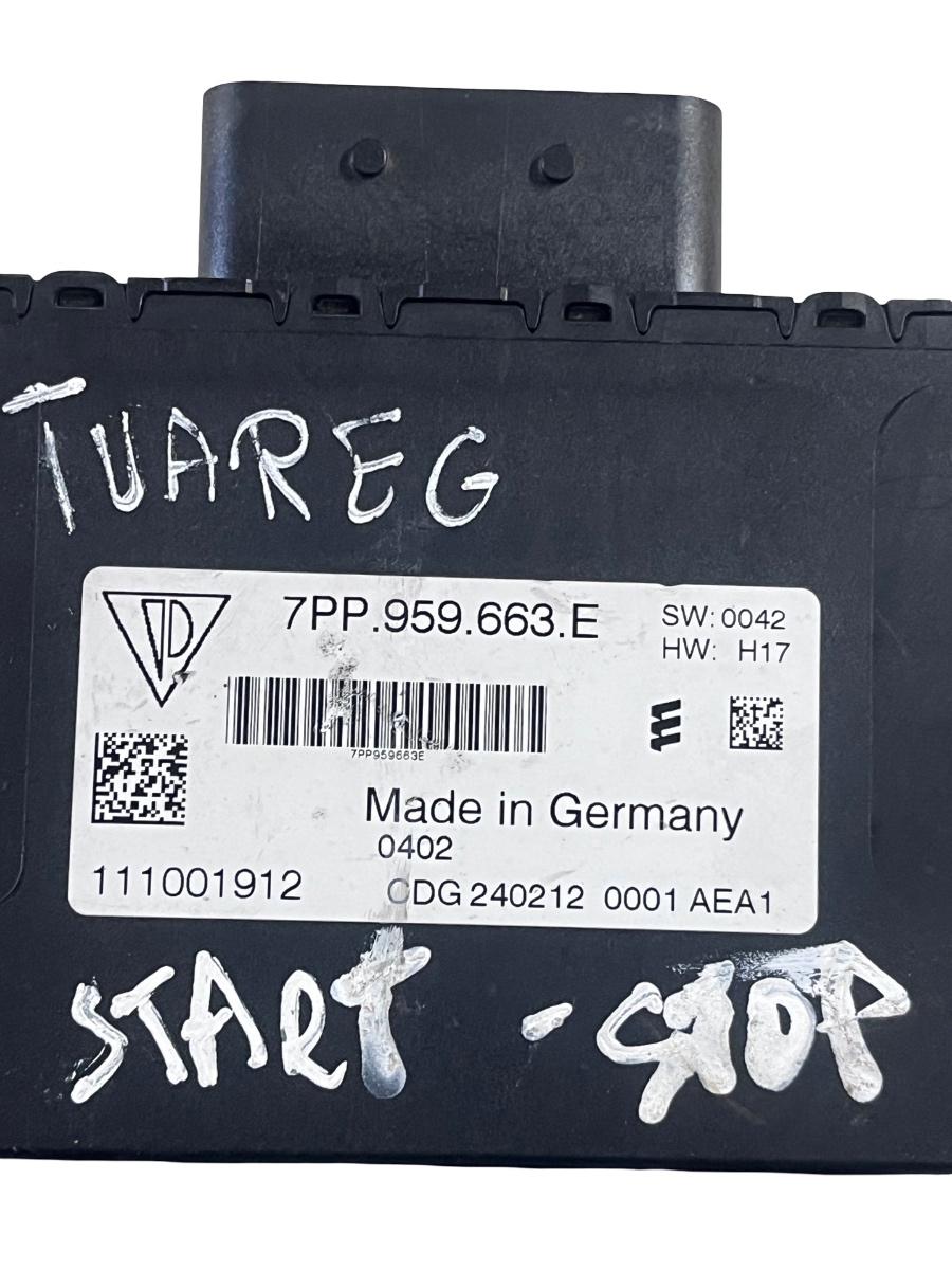 Modul Start / Stop VOLKSWAGEN TOUAREG 7P5, 7P6 2010 - 2018 7PP959663E – foto 3