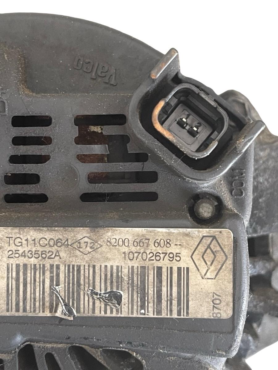 Alternator RENAULT Symbol II [ 2008 - 2013 ] 1.5DCI 50KW 8200667608 – foto 2